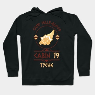 Cabin #19 in Camp Half Blood, Child of Tyche  – Percy Jackson inspired design Hoodie